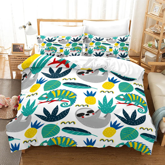 Sloth Duvet Cover Set