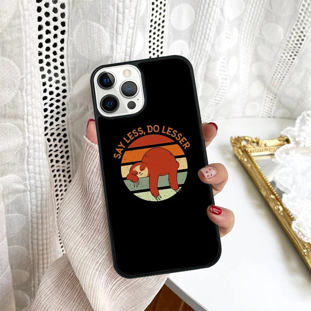 Sloth Say Less Samsung Phone Case