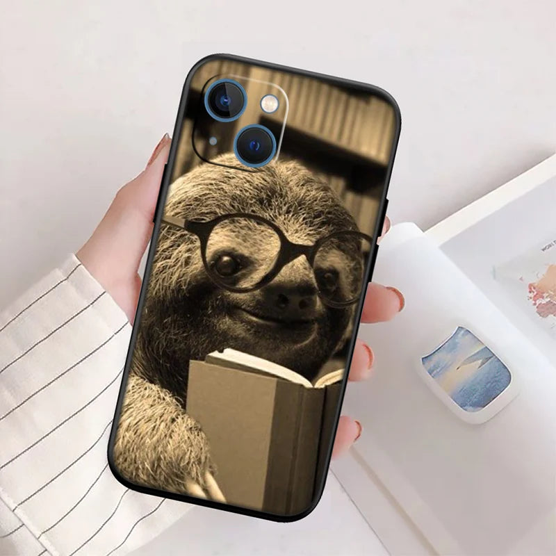 Sloth Reading Samsung Phone Case