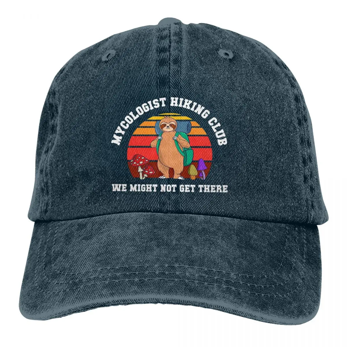 Sloth Hiking Club Baseball Cap