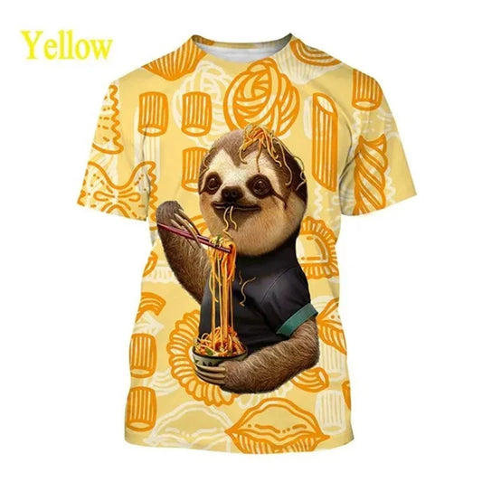 Sloth Graphic T-Shirt