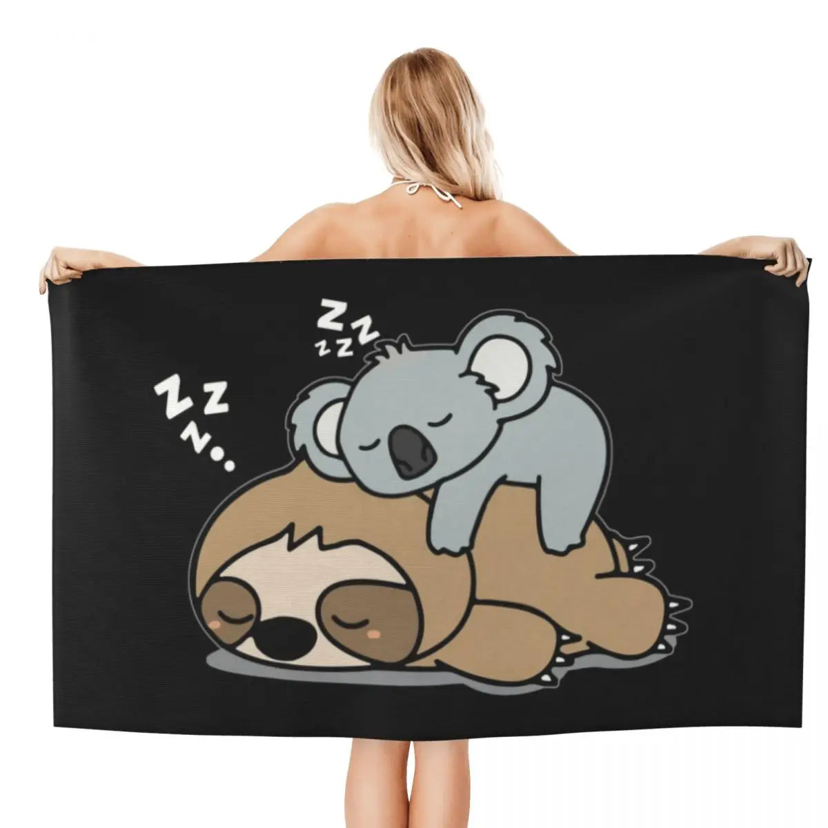 Sloth & Koala Towel