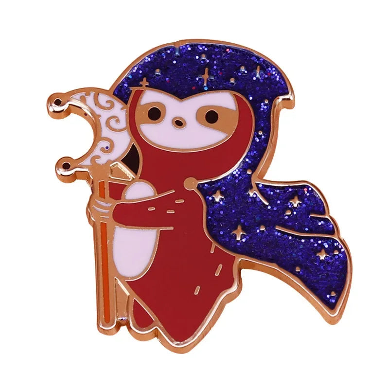 Sloth Pin Badge
