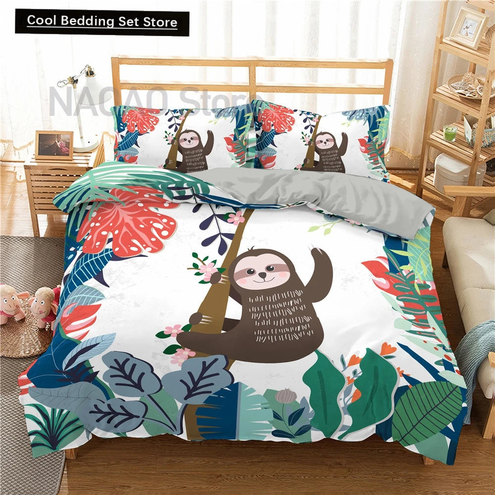 Sloth Bedding Sets