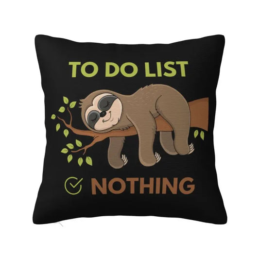 To Do List Nothing Cushion Cover