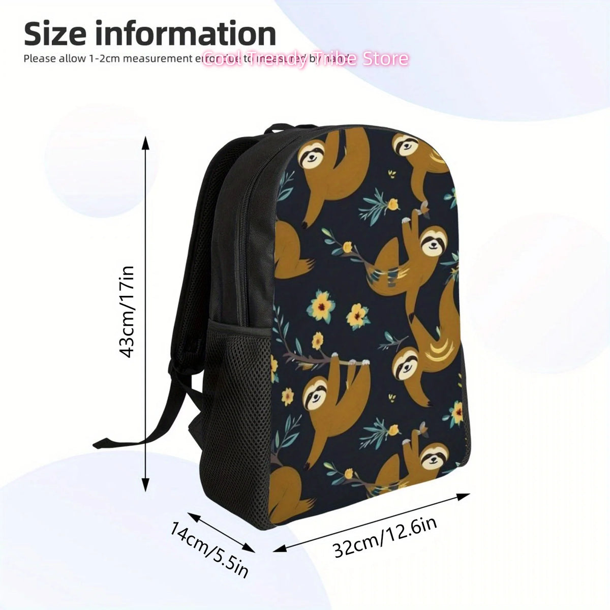 Sloths Hanging Around Backpack
