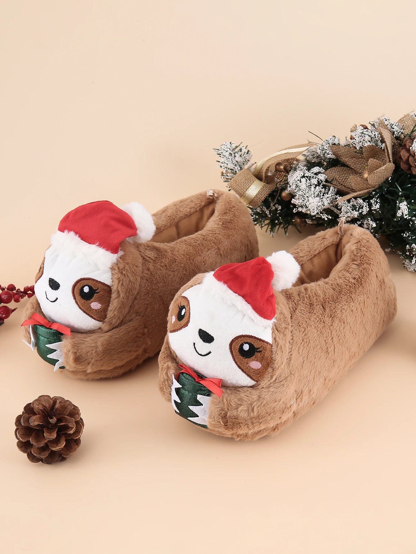 Cute Cozy Sloth Slippers