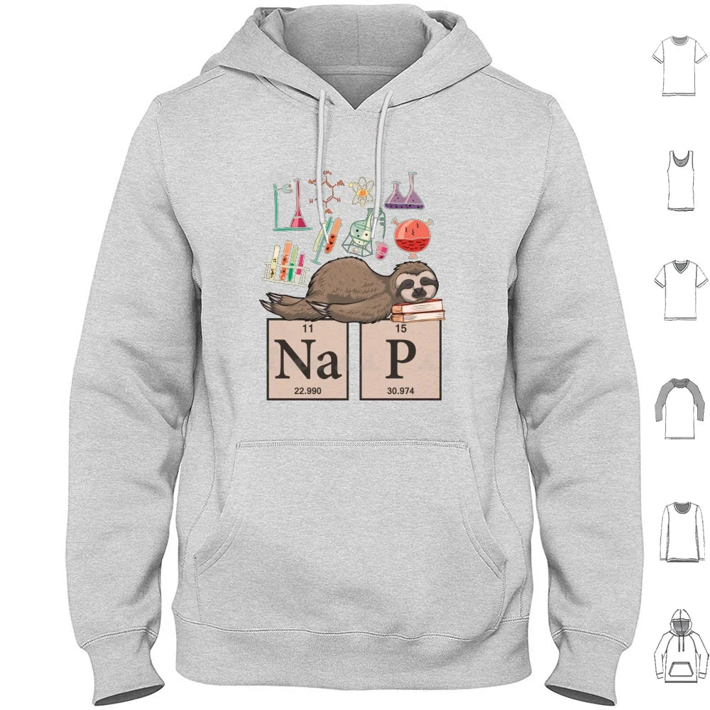 Chemistry Sloth Hoodie