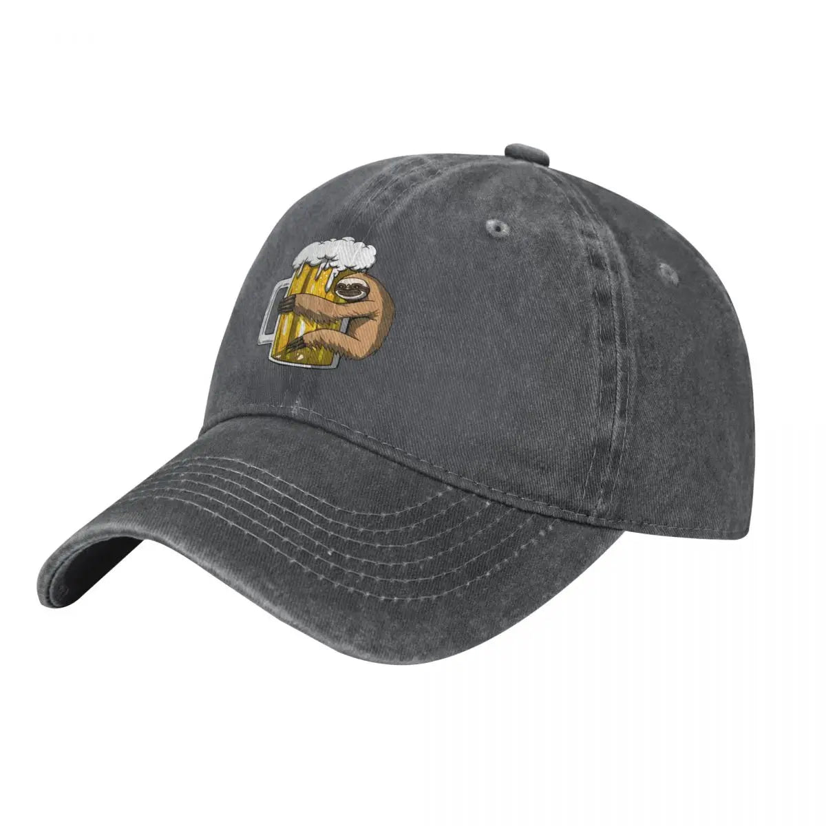 Sloth Beer Party Baseball Cap