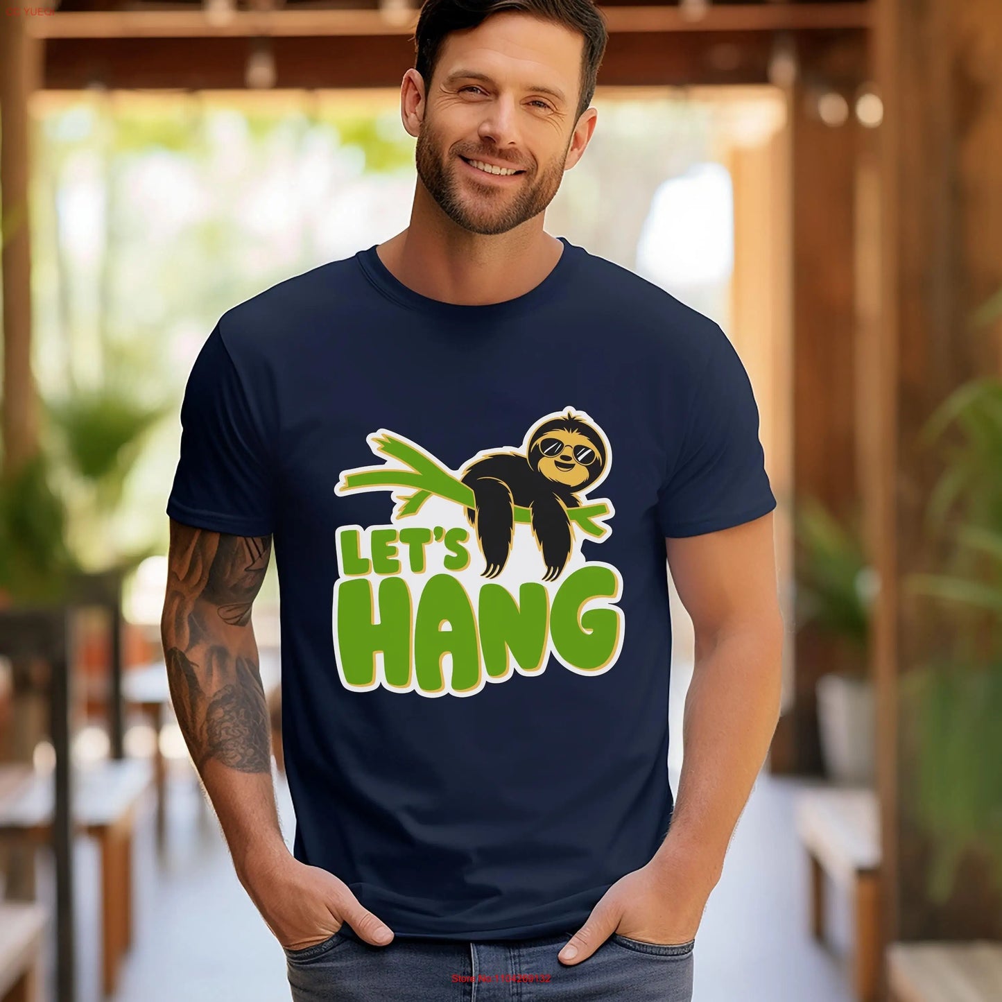 Let's Hang Sloth T-Shirt