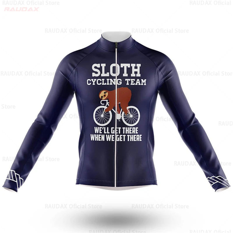 Sloth Long Sleeves Cycling Jacket