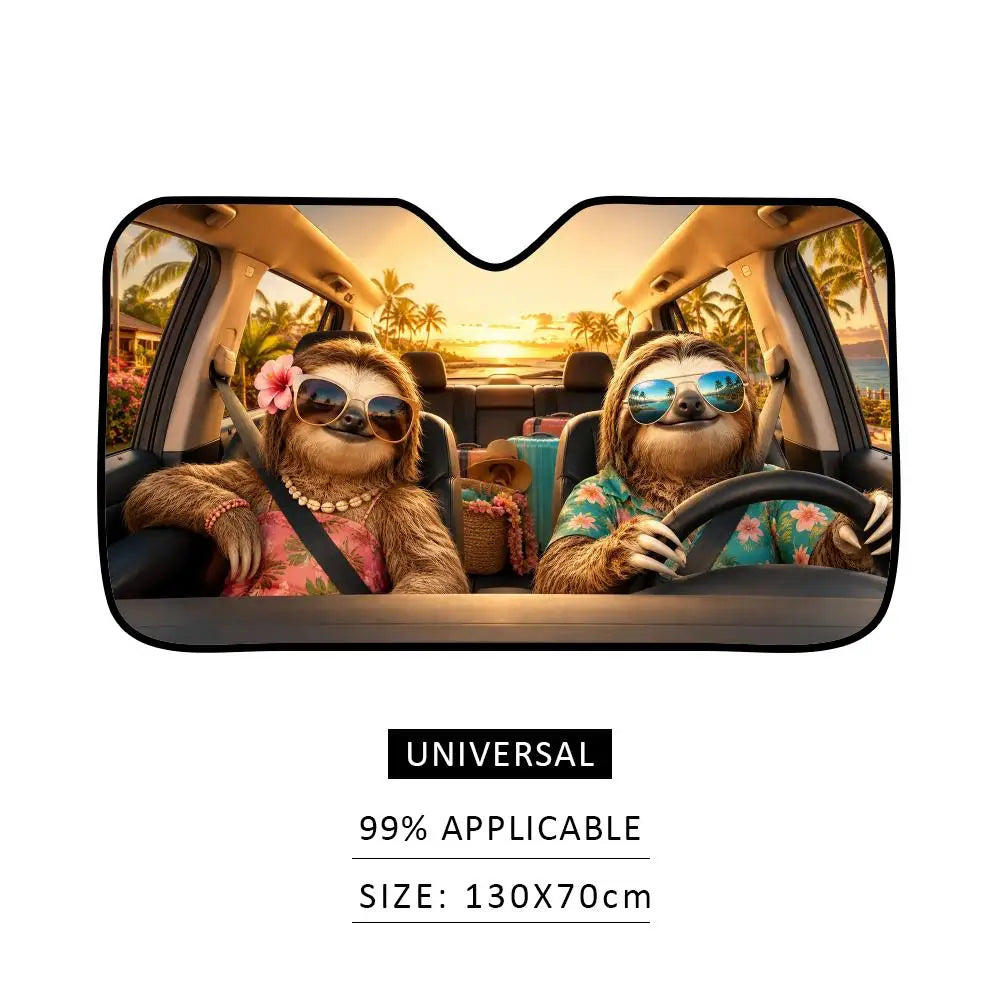 Sloth Car Sunshade