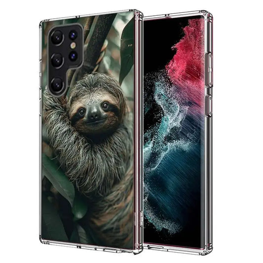 Sloth Hugging A Tree Samsung Phone Case