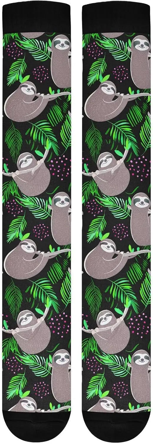 Cute Sloth Compression Socks product photo 5