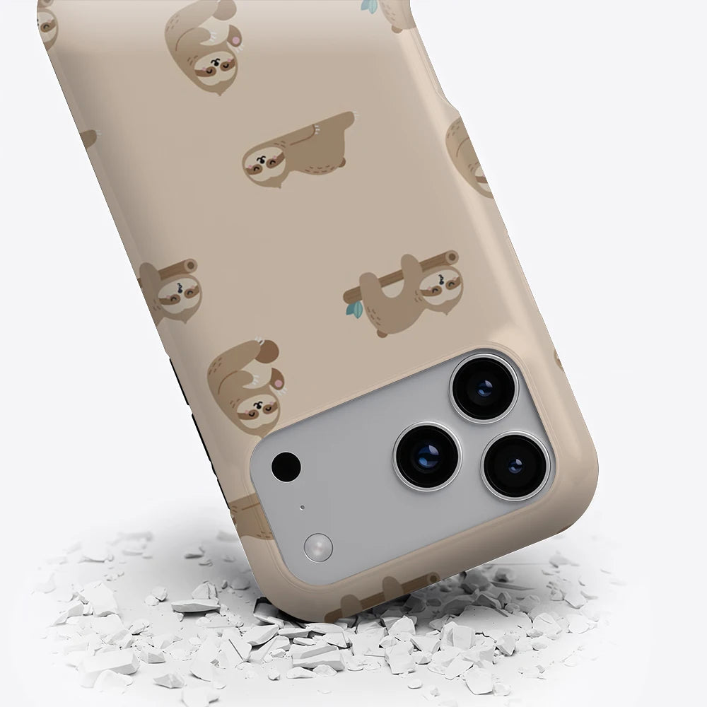 Sloth Snuggle iPhone Case