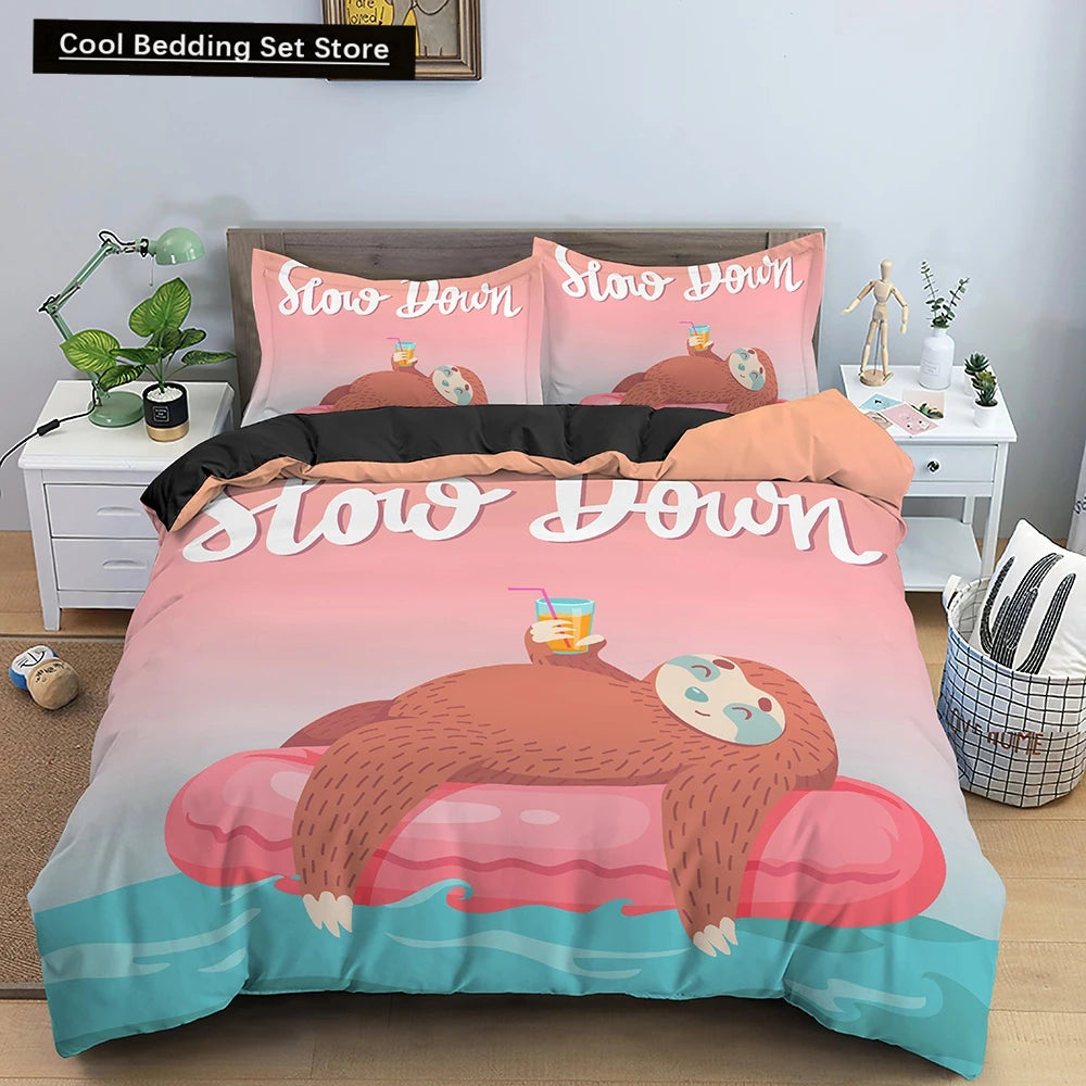 Sloth Bedding Sets