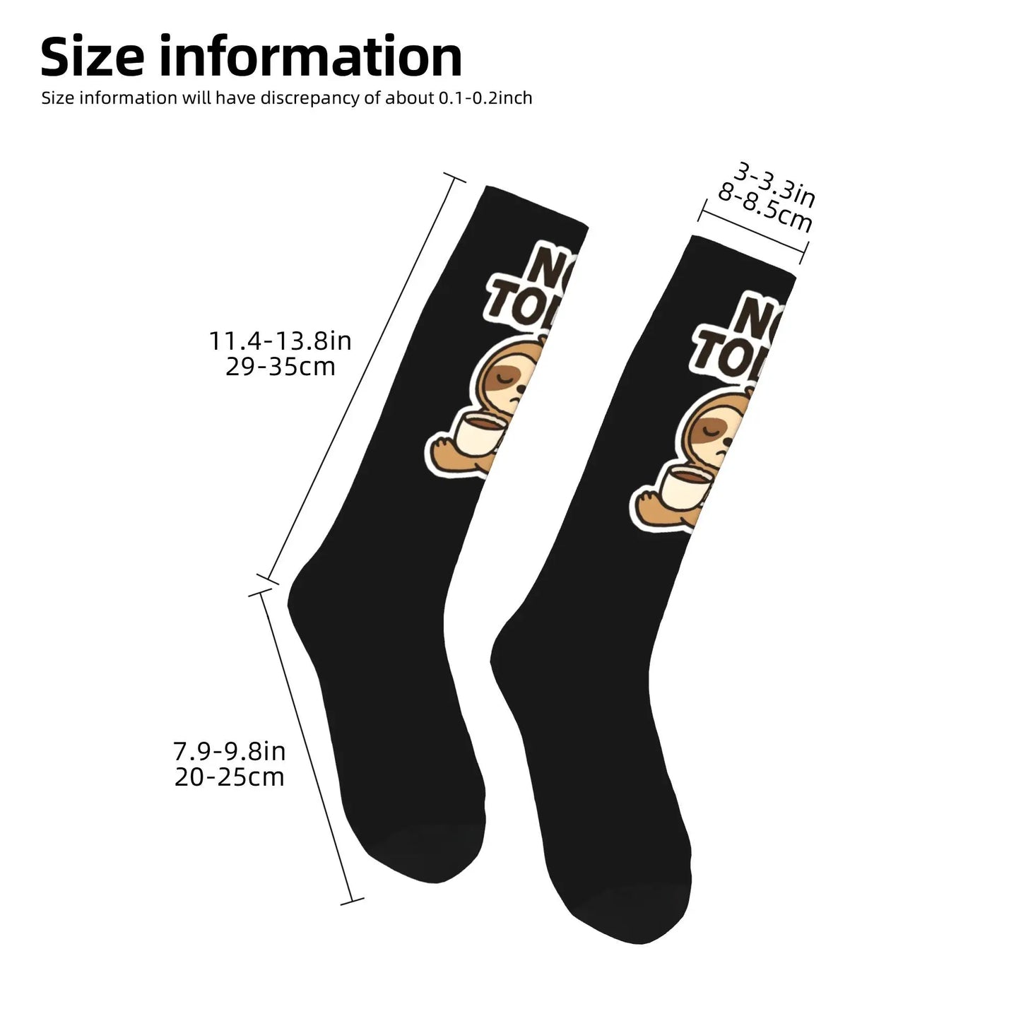 Not Today Sloth Socks