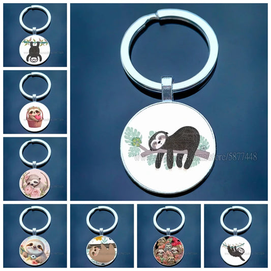 Cute Sloth Keyrings