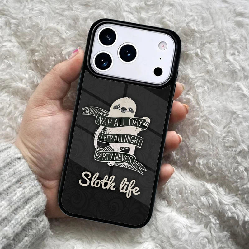 Sloth Life iPhone Case
