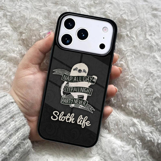 Sloth Life iPhone Case