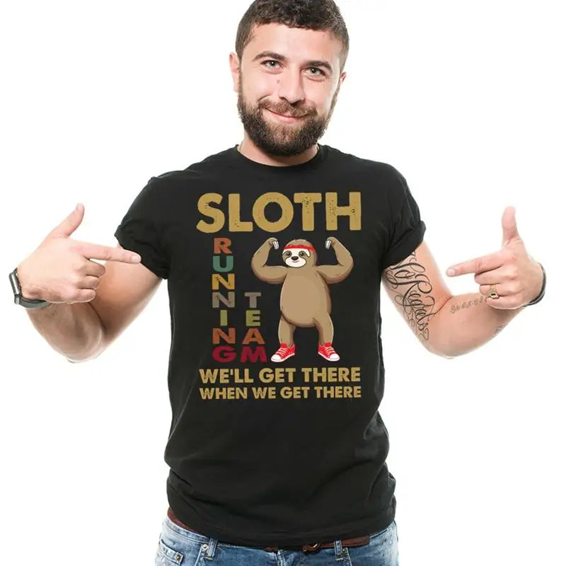 Sloth Running Team T-Shirt