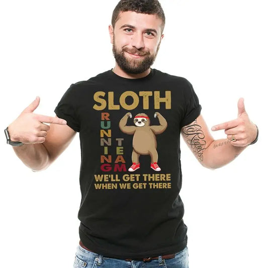 Sloth Running Team T-Shirt product photo