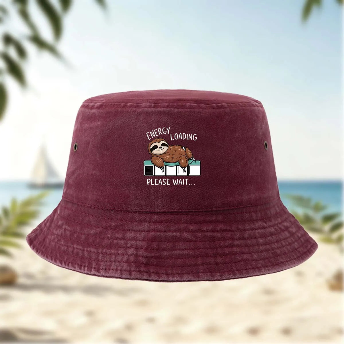 Energy Loading Sloth Bucket Hat product photo 6