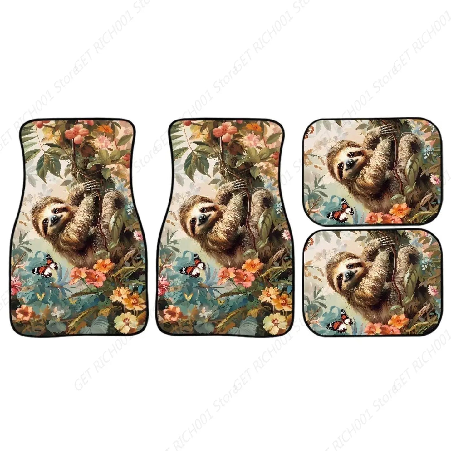 Sloth Car Mats