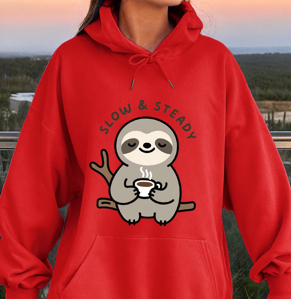 Slow & Steady Hoodies