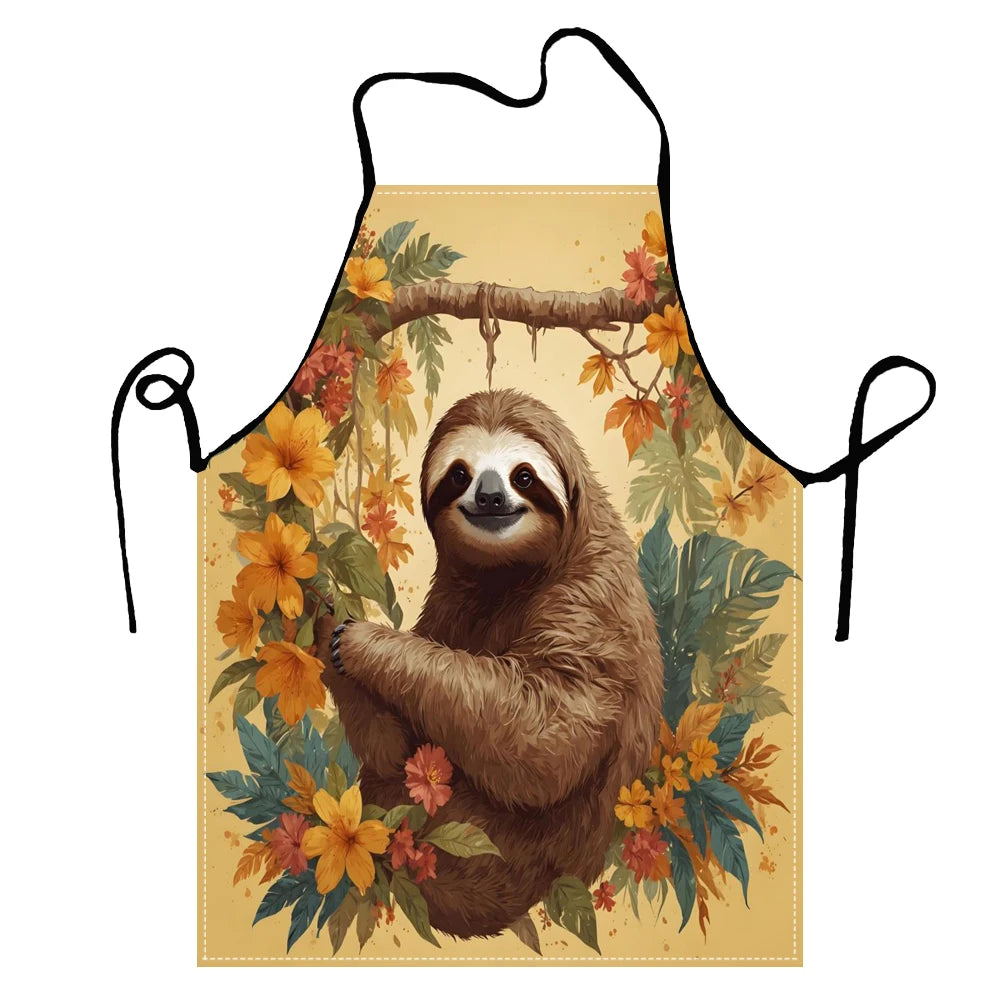 Autumnal Sloth Apron product photo