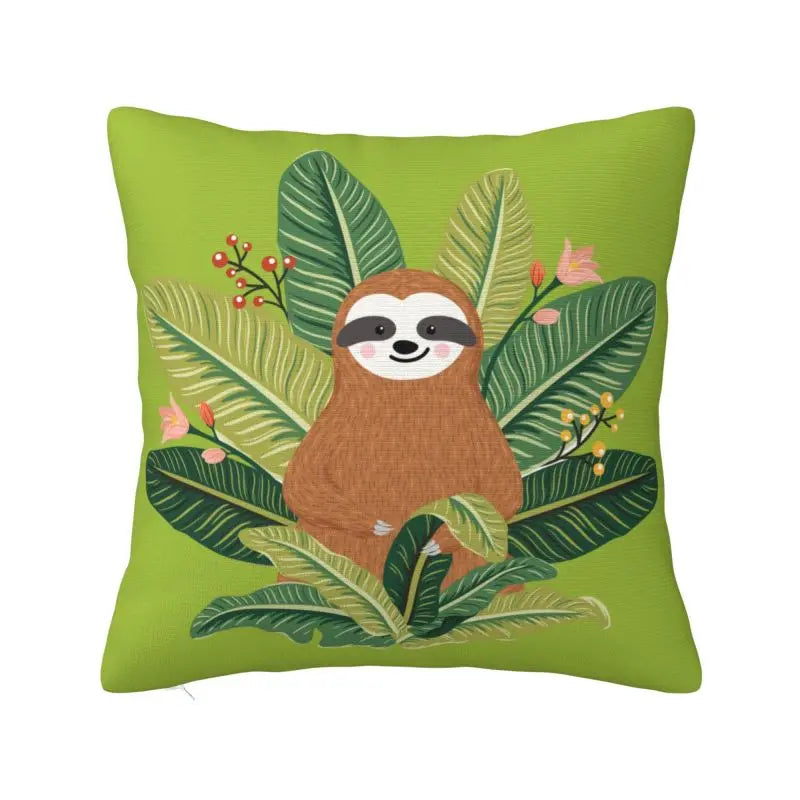 Assorted Cute Sloth Cushion Covers