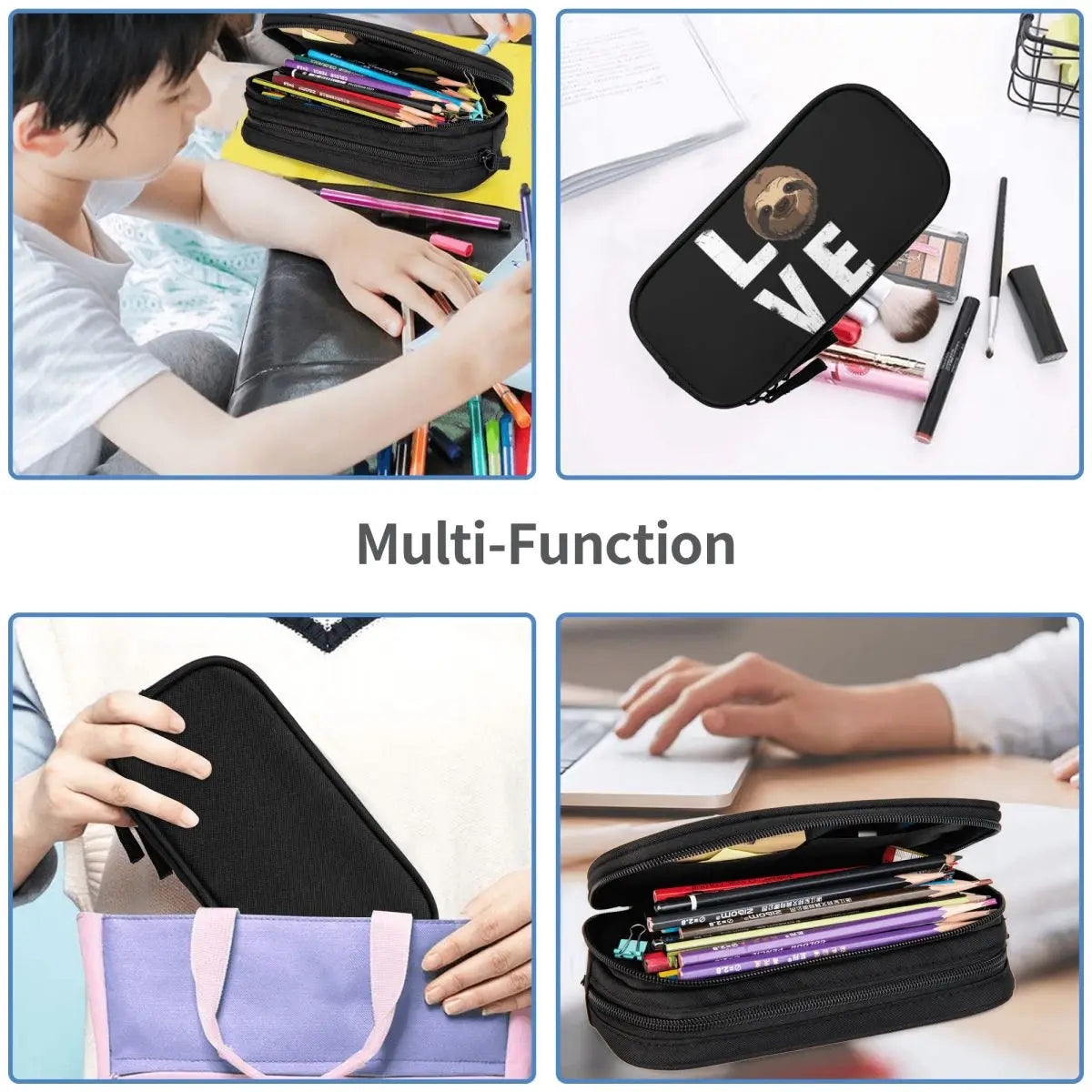 Sloth Love Pencil Case