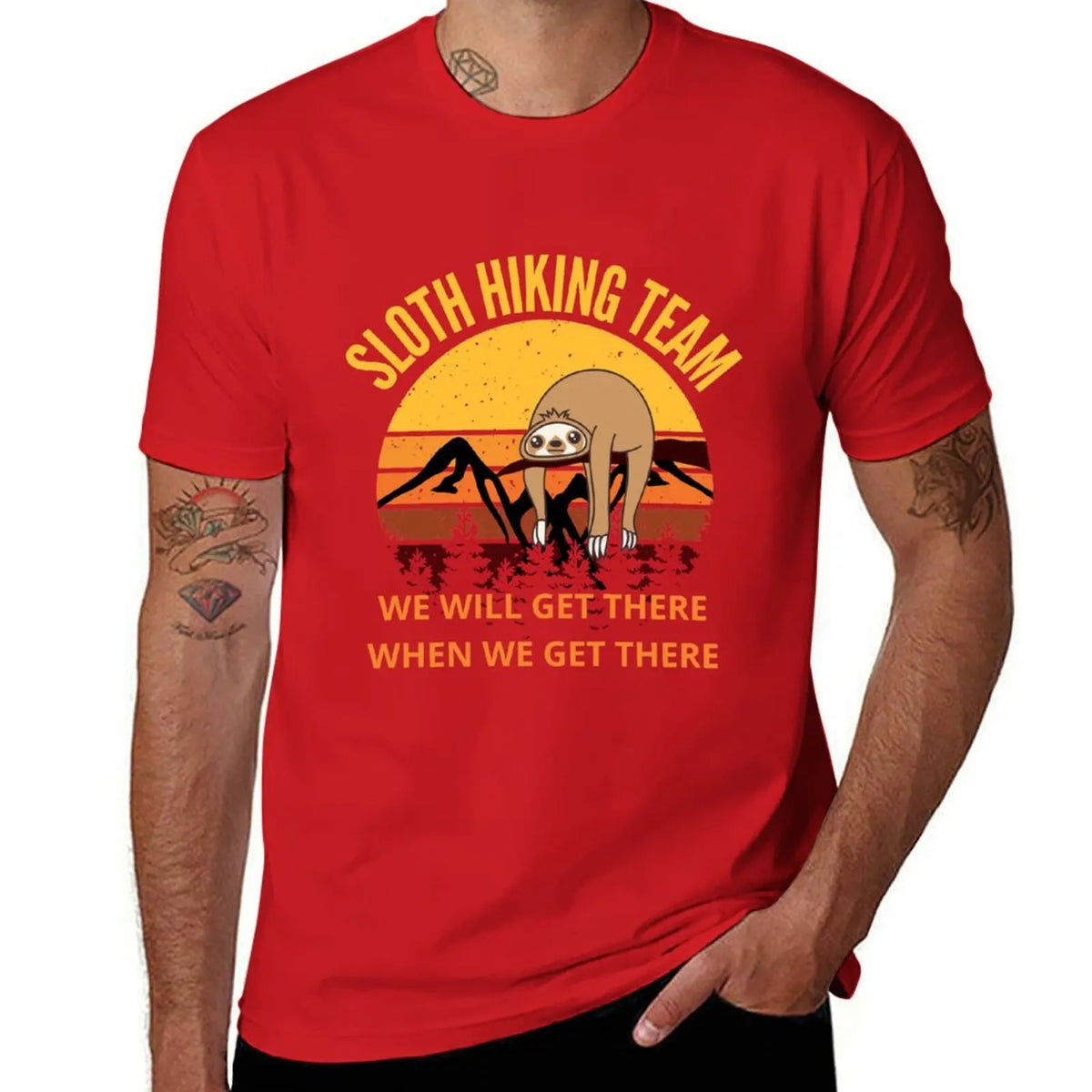Sloth Hiking Team T-Shirt