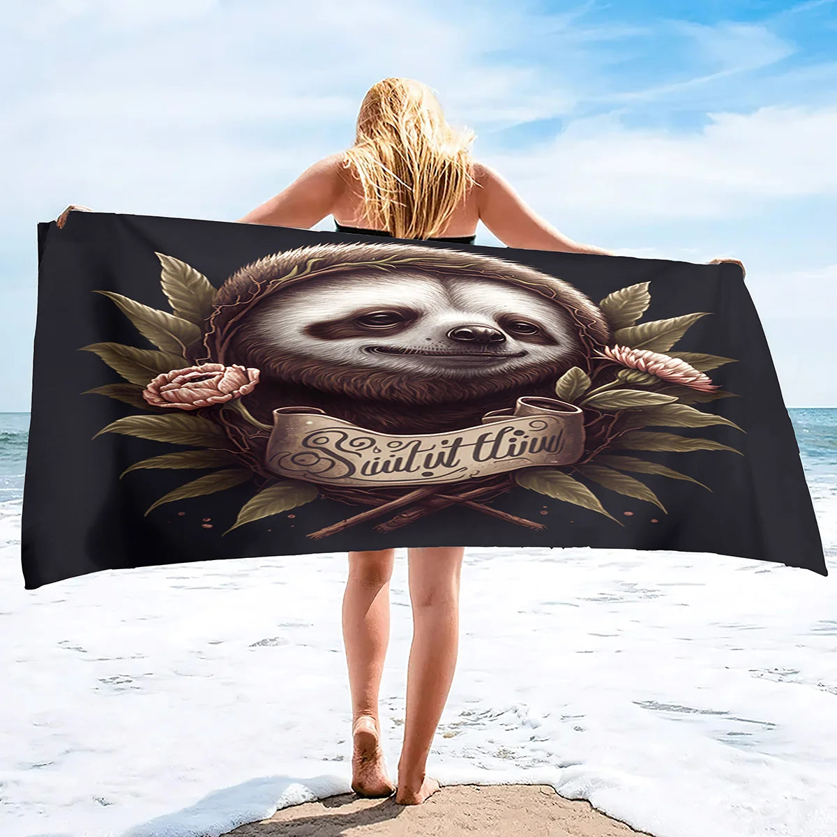 Sloth Towel