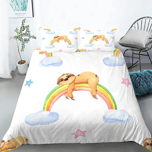 Sloth Bedding Set