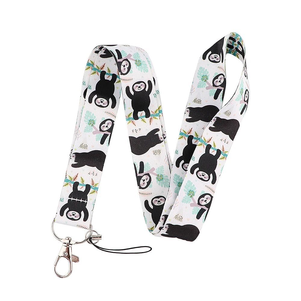 Cute Sloth Lanyard