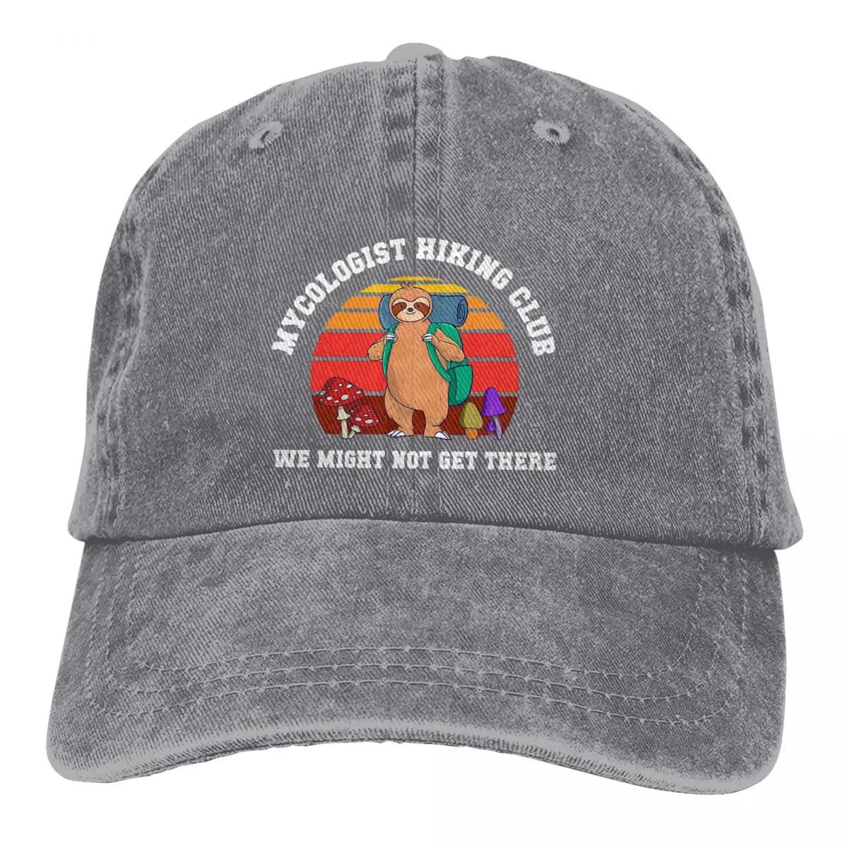 Sloth Hiking Club Baseball Cap