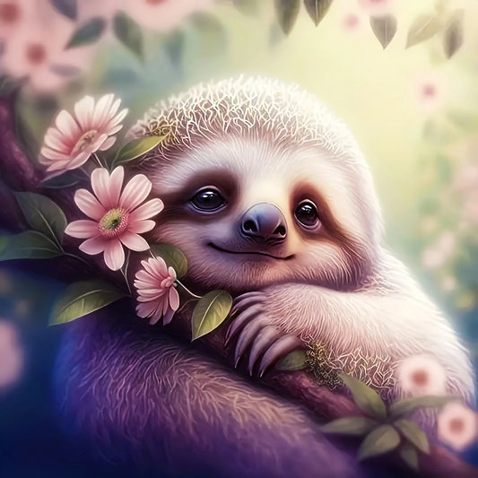 Adorable Sloth Diamond Art Kits