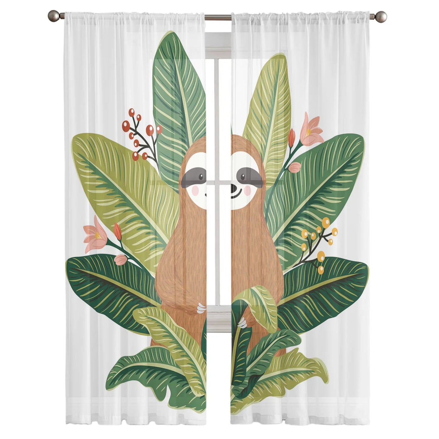 Queen of Sloths Curtain