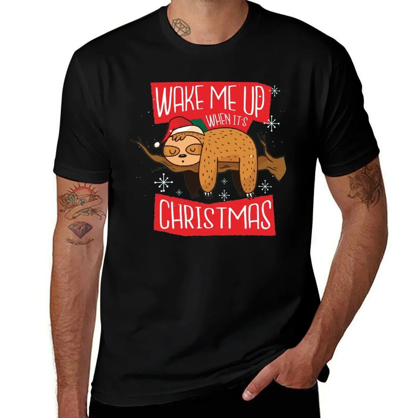 Wake Me Up When It's Christmas T-Shirt