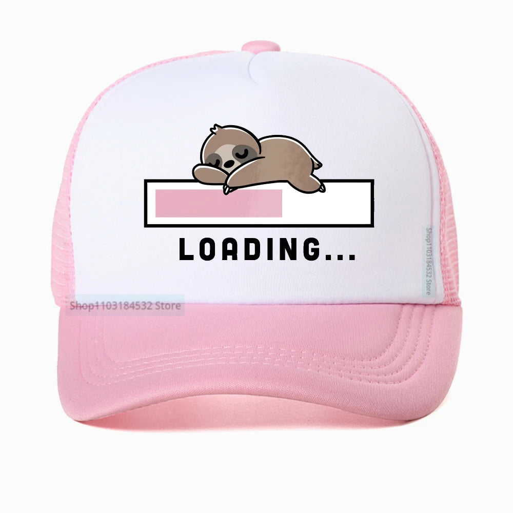 Loading Sloth Baseball Cap
