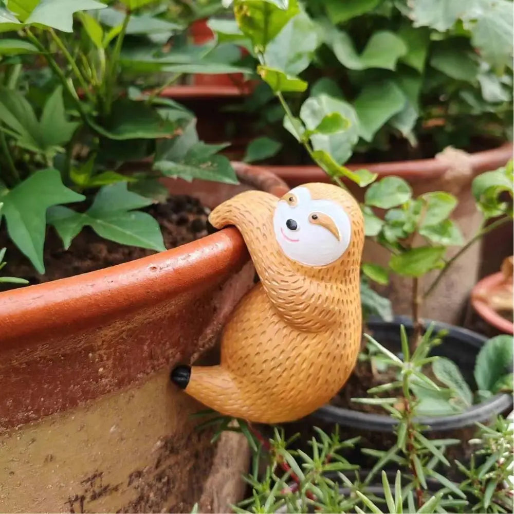 Sloth Hanging Planter Decoration