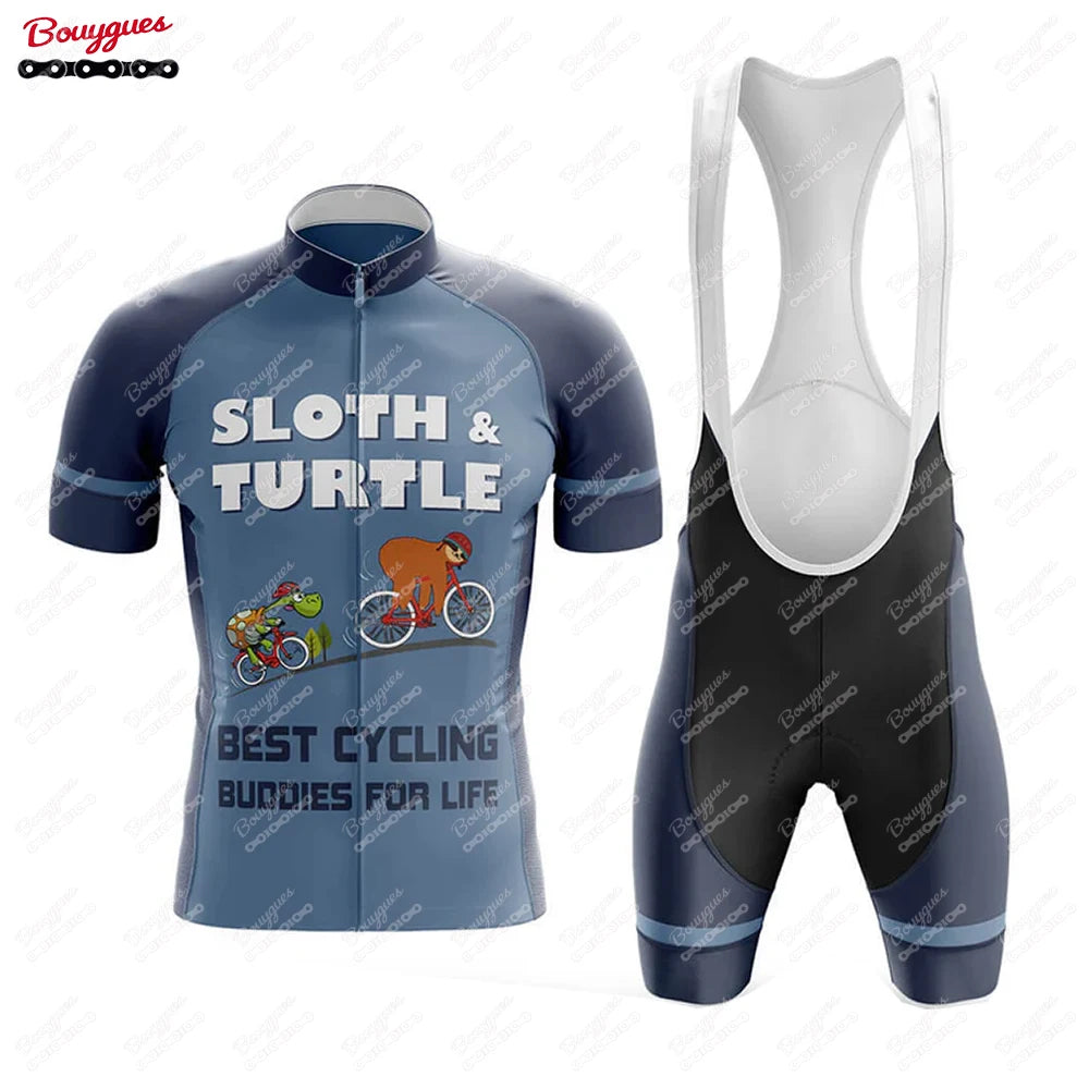 Sloth & Turtle Cycling jersey Sets