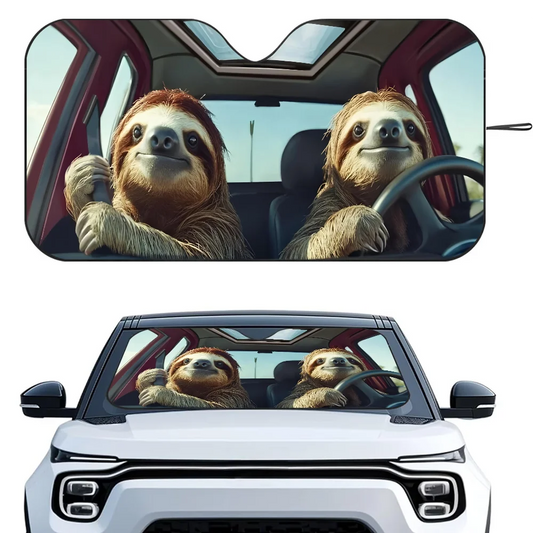 Sloth Car Sunshade