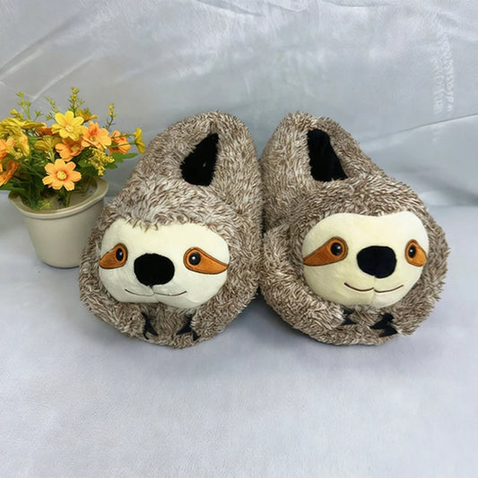 Sloth Plush Slippers