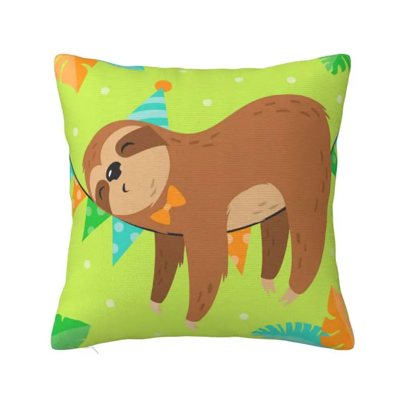 Assorted Cute Sloth Cushion Covers