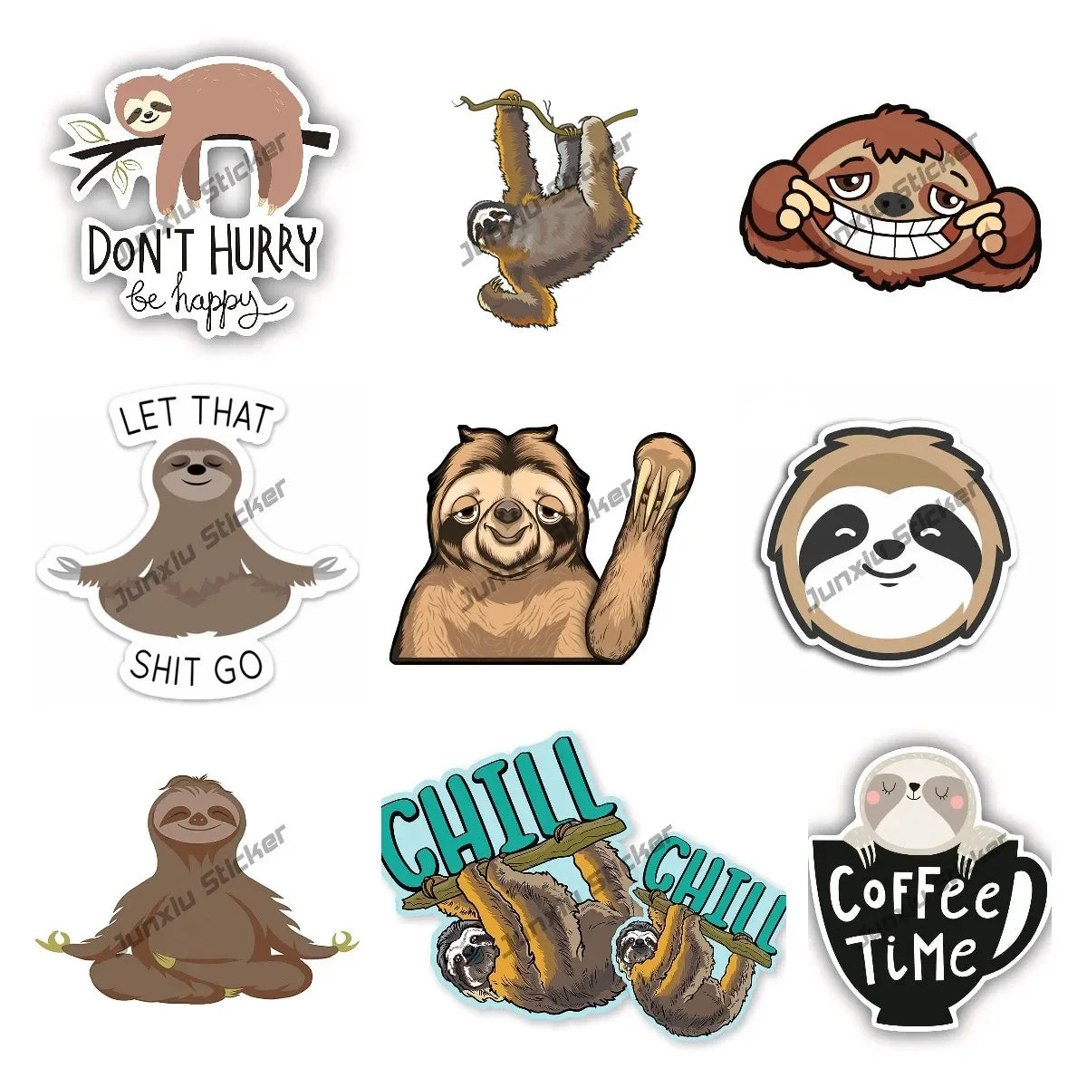 Sloth Stickers