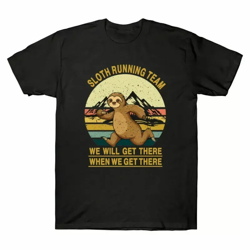 Vintage Retro Sloth Running Team