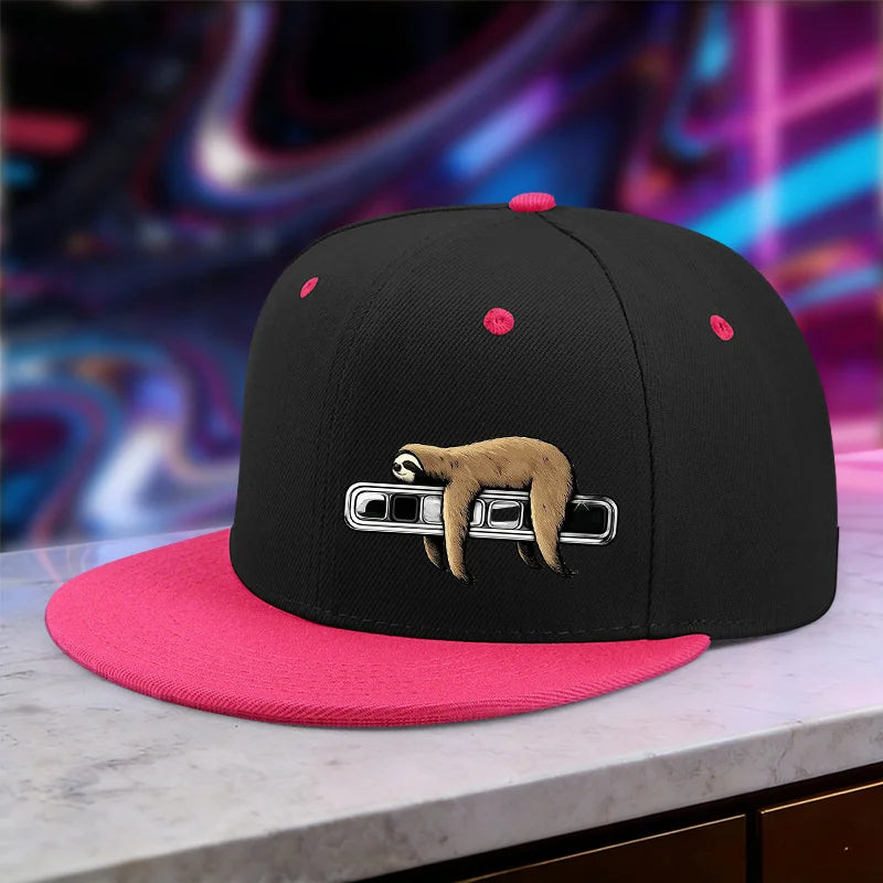 Sloth Printed Adjustable Baseball Cap