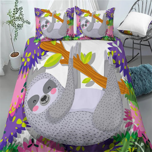 Sloth Duvet Cover Set